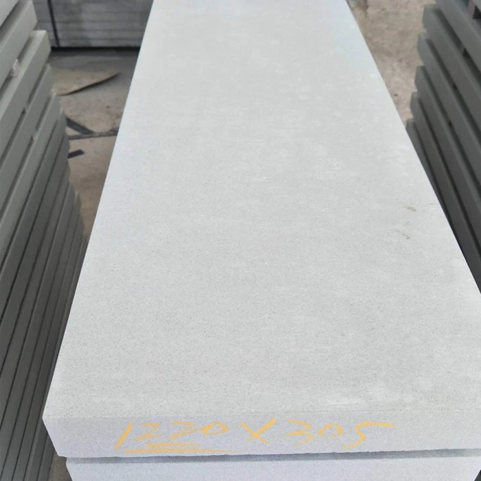 sandstone white tiles